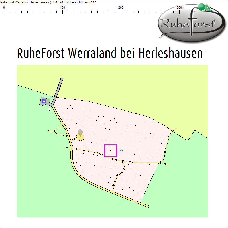&Uuml;bersichtskarte zu Baum 147
