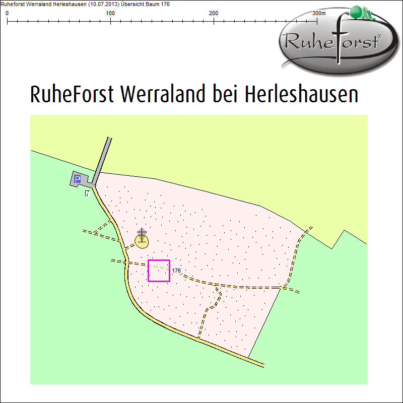 &Uuml;bersichtskarte zu Baum 176