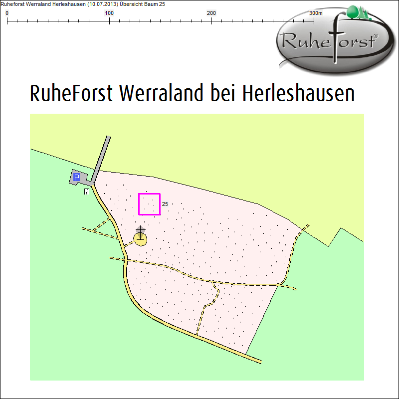 &Uuml;bersichtskarte zu Baum 25